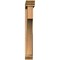 Ekena Millwork Westlake Traditional Smooth Bracket w/ Offset Brace, Western Red Cedar, 5 1/2"W x 32"D x 40"H BKT0604X32X40WTL01SWR - alternate 3